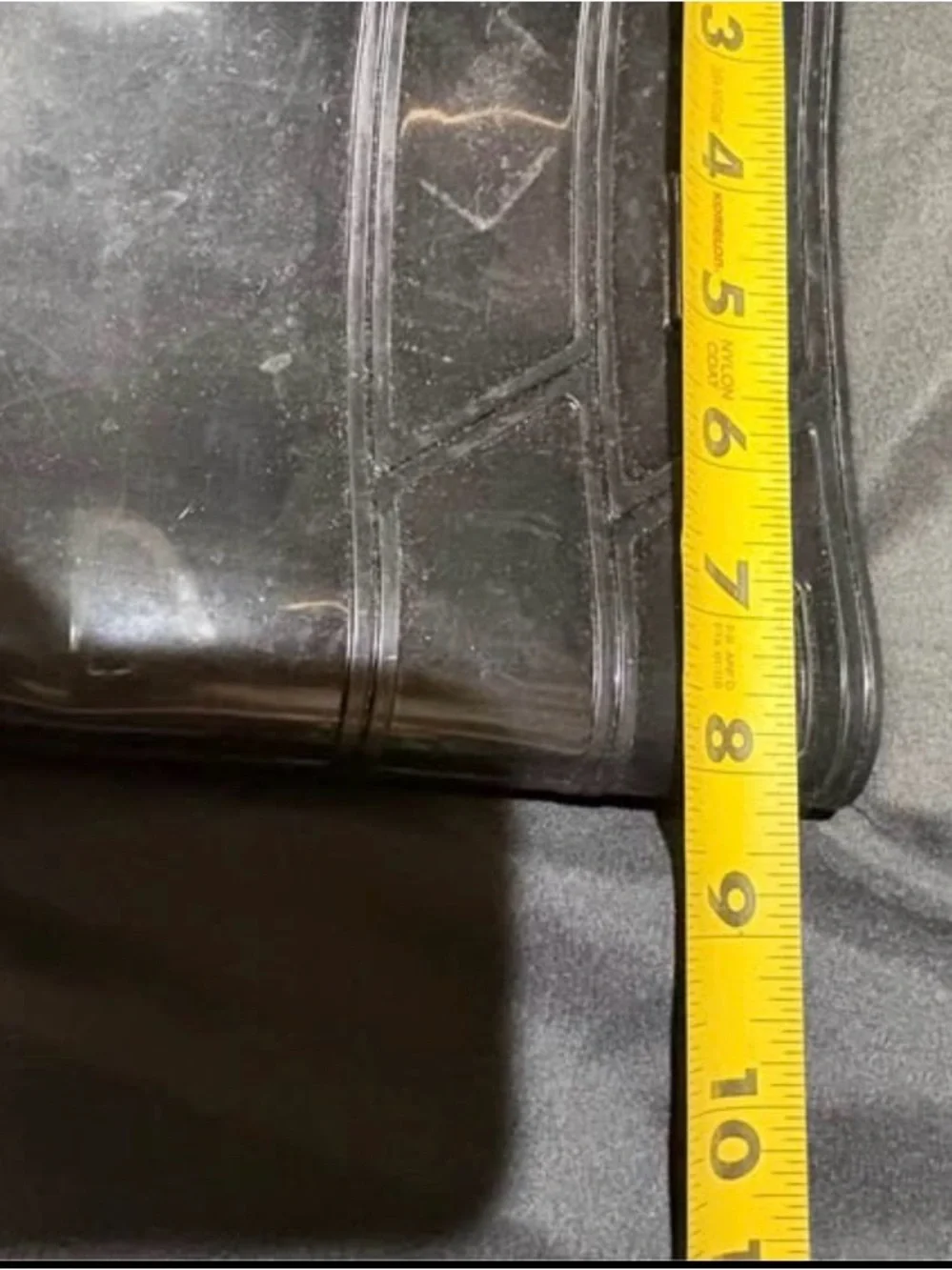 Kohshin black waterproof rubber rain boots  26.5 EEE. Japan